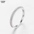 Wholesale Sterling silver jewelry wedding 925 italian silver ring diamond